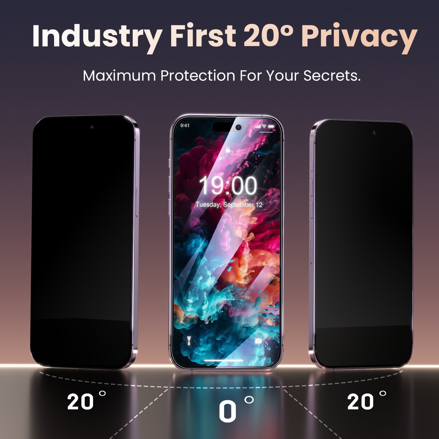 CTREEY 3S-INSTALLATION Series Screen Protector for iphone 14 pro max